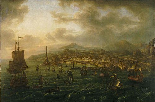 Escadre anglaise devant Gênes, 1800, Jean-Baptiste-François Génillion