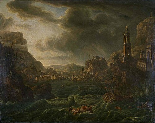 Port de mer, 1808, Jean-Baptiste-François Génillion