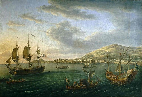 Vue de Raguse, 1810, Jean-Baptiste-François Génillion