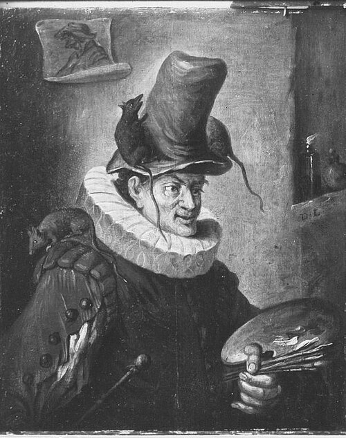 Bildnis eines Malers, , Johann Jakob de Lose