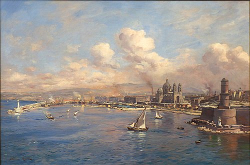 Le port de la Joliette à Marseille, , Étienne Martin