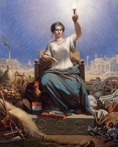 La République, 1848, Ange Louis Janet