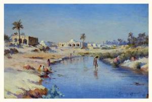 Paysage de Tunisie, 1899, Cyrille Besset
