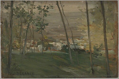 View from a Hill, Sannois, Seine-et-Oise, , Paul-Louis Delance