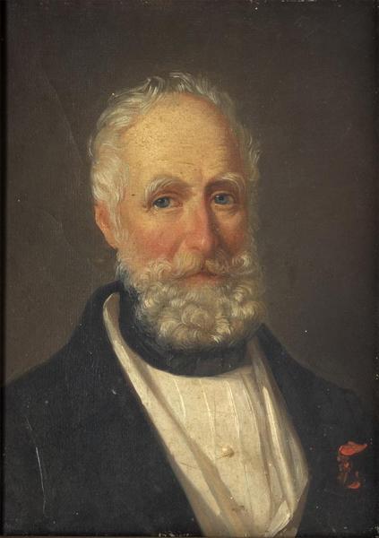 Portrait d'Isidore de Penfentenio de Cheffontaines, 1851, Emmanuel Lauret