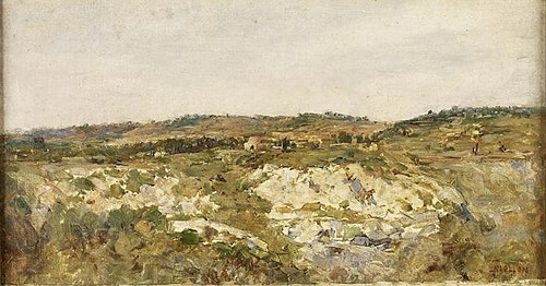 Paysage, environs d'Aix-en-Provence, Coteaux dans le midi, , Barthélemy Niollon