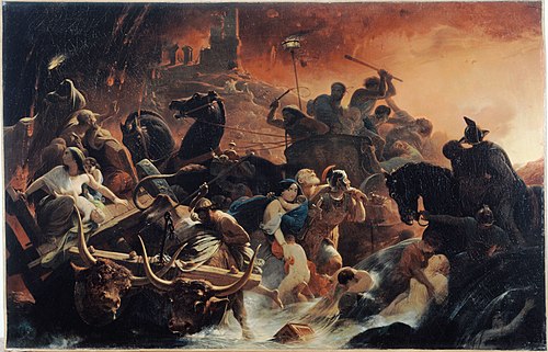 Les Derniers jours de Pompéi, 1842, Henri Frédéric Schopin