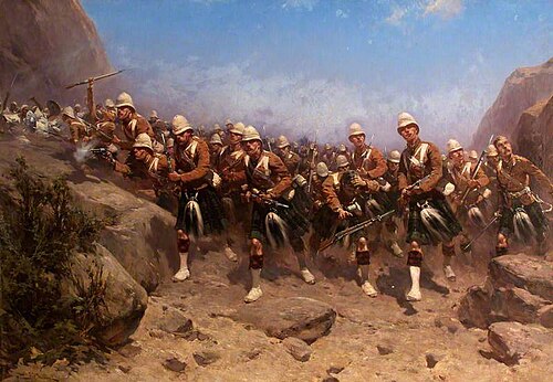 The Charge of Dargai, , Hermanus Willem Koekkoek
