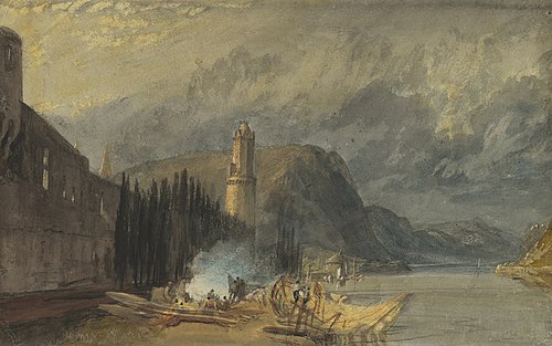 The Roman Tower, Andernach, 1817, Joseph Mallord William Turner