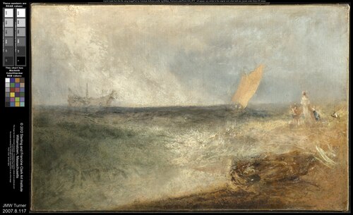 View off Margate, Evening, 1840, Joseph Mallord William Turner
