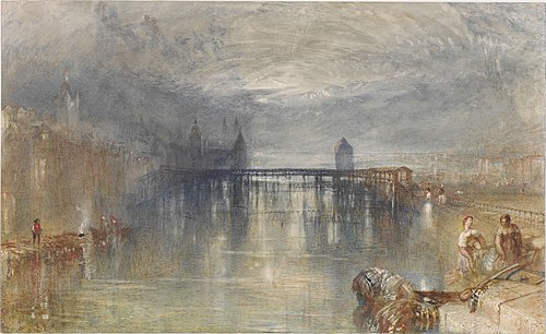 Lucerne: Moonlight, 1843, Joseph Mallord William Turner