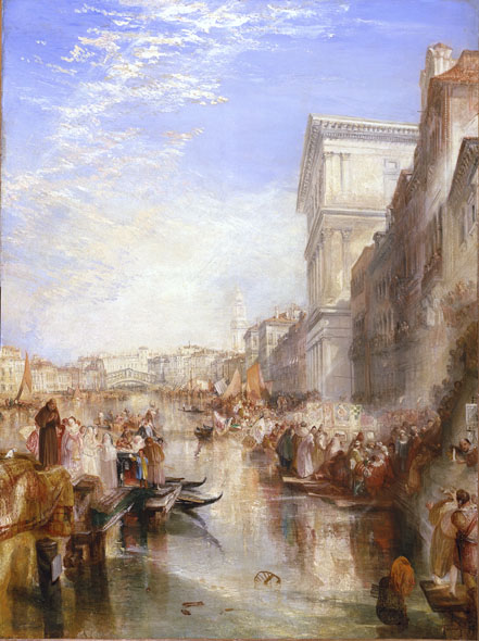 The Grand Canal: Scene - A Street in Venice, 1837, Joseph Mallord William Turner