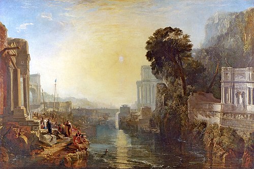 The Rise of the Carthaginian Empire, 1815, Joseph Mallord William Turner