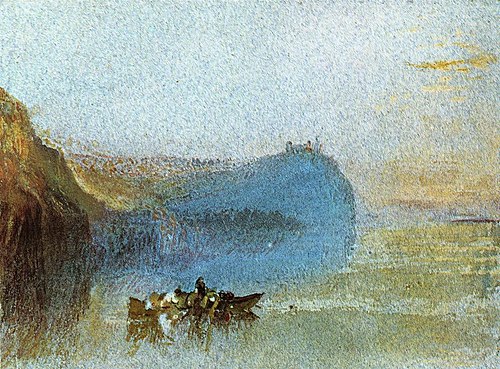 Scene on the Loire, 1828, Joseph Mallord William Turner