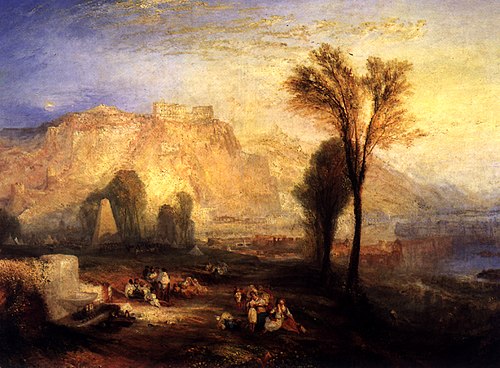 The Bright Stone of Honour and Tomb of Marceau, 1835, Joseph Mallord William Turner