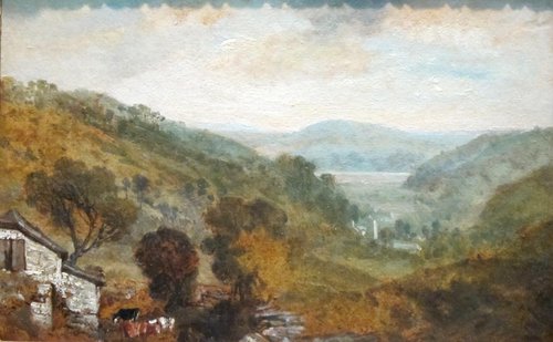 View in Devonshire, 1813, Joseph Mallord William Turner