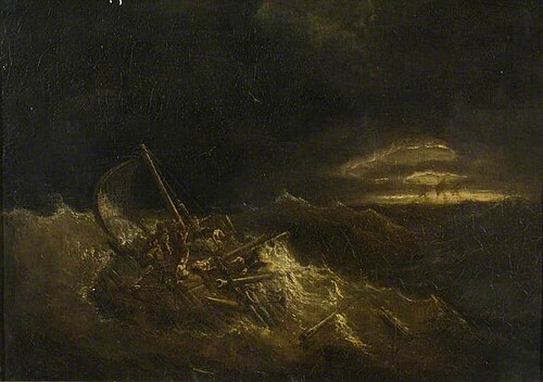 The Raft, 1807, Joseph Mallord William Turner