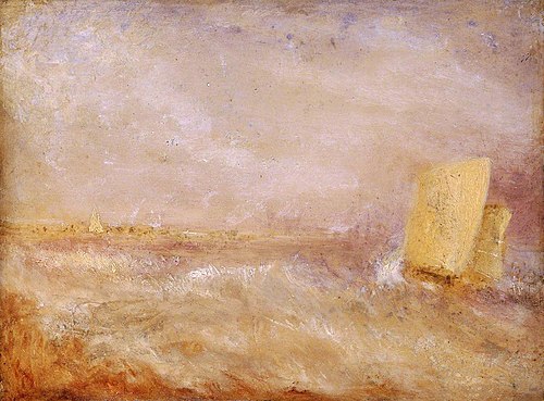 A Sailing Boat off Deal, 1835, J. M. W. Turner