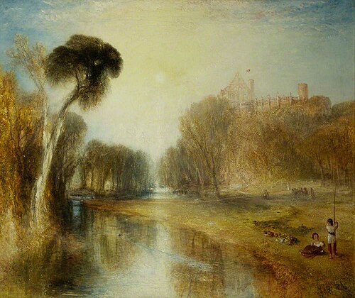 Schloss Rosenau, Bavaria, Seat of HRH Prince Albert of Coburg, 1841, Joseph Mallord William Turner