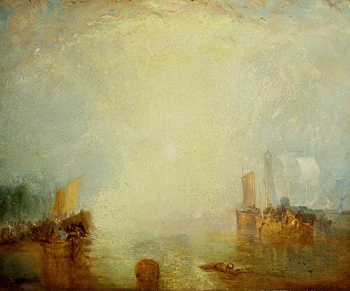 Emigrants Embarking at Margate, 1845, Joseph Mallord William Turner