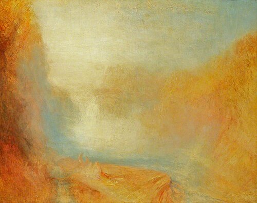 The Falls of the Clyde, 1845, Joseph Mallord William Turner