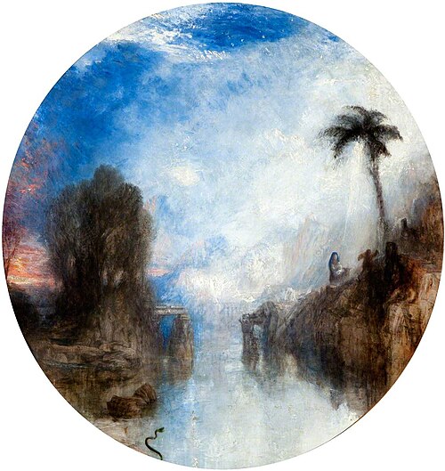 Dawn of Christianity (Flight into Egypt), 1841, J. M. W. Turner