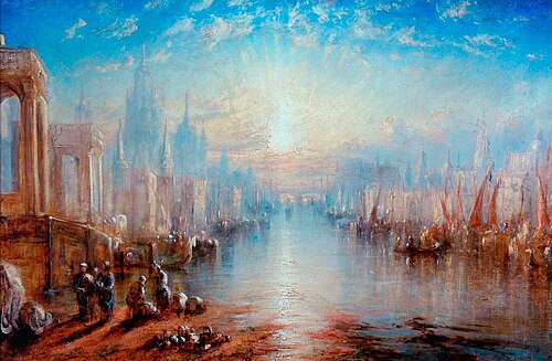 Capriccio, Venice, , J. M. W. Turner