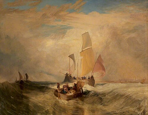 Seascape, , J. M. W. Turner