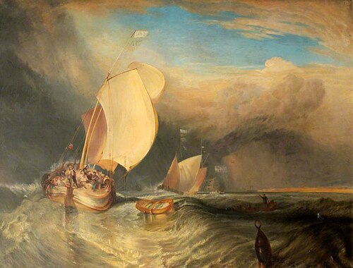 Seascape, , J. M. W. Turner