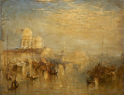 Grand Canal, Venice, , J. M. W. Turner