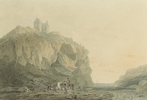 Dunotter Castle, Kincardineshire, , J. M. W. Turner