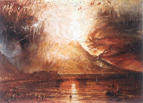 Vesuvius in Eruption, 1817, J. M. W. Turner