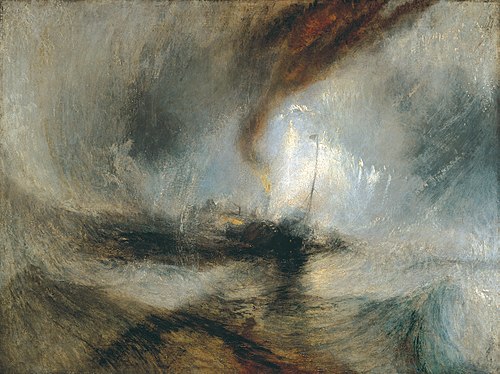 Tempête de neige en mer, 1842, Joseph Mallord William Turner