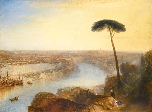 Rome, From Mount Aventine, 1835, J. M. W. Turner