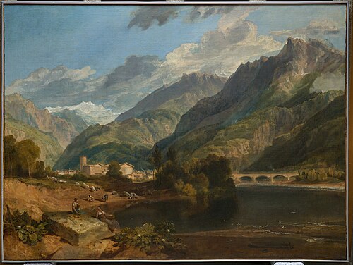 Bonneville, Savoie, 1803, Joseph Mallord William Turner