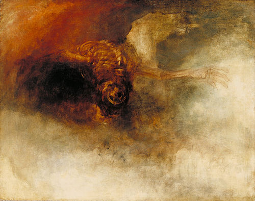 La Mort sur une pâle monture, 1825, Joseph Mallord William Turner