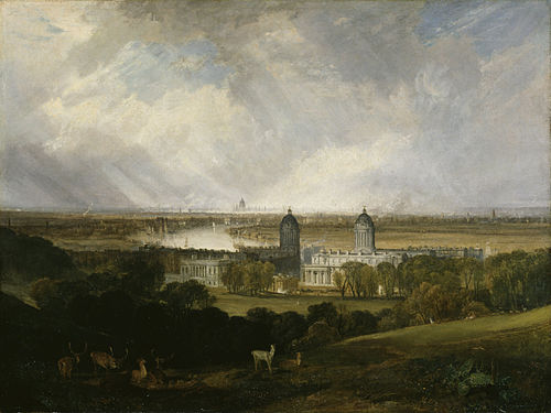 London from Greenwich Park, 1809, Joseph Mallord William Turner