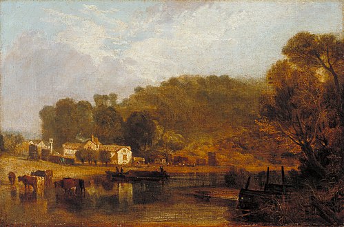 Cliveden on Thames, 1807, Joseph Mallord William Turner