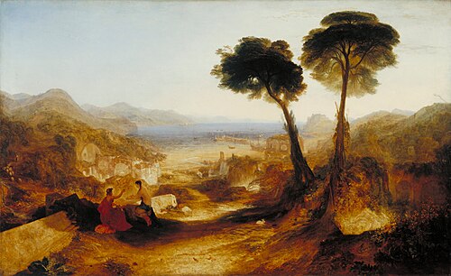 The Bay of Baiae, with Apollo and the Sibyl, 1823, Joseph Mallord William Turner