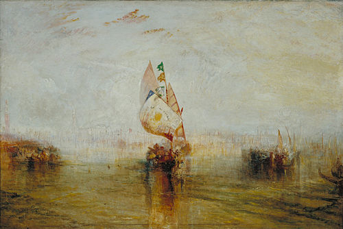 Le Soleil de Venise part en mer, 1843, Joseph Mallord William Turner