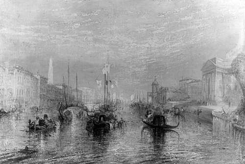 Grand Canal, Venice, 1850, J. M. W. Turner