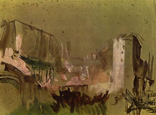 Venice, Buildings, 1839, J. M. W. Turner
