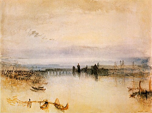 Sketch of the city of Konstanz, 1842, J. M. W. Turner