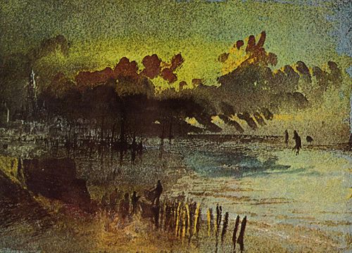 Honfleur, 1826, J. M. W. Turner