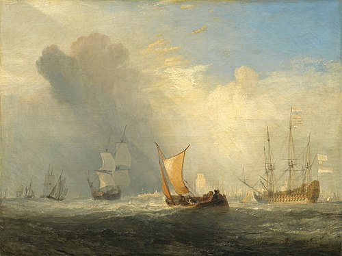 Rotterdam Ferry-Boat, 1833, J. M. W. Turner