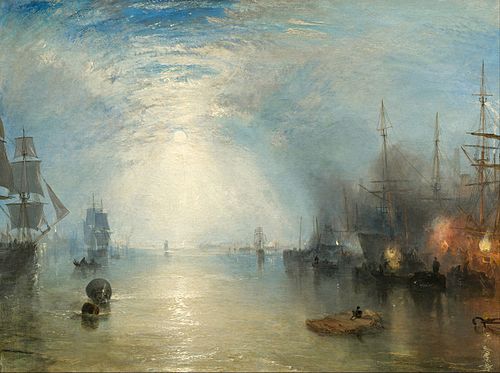 Keelmen Heaving in Coals by Moonlight, 1835, J. M. W. Turner