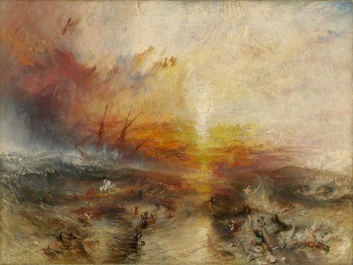 The Slave Ship, 1840, J. M. W. Turner