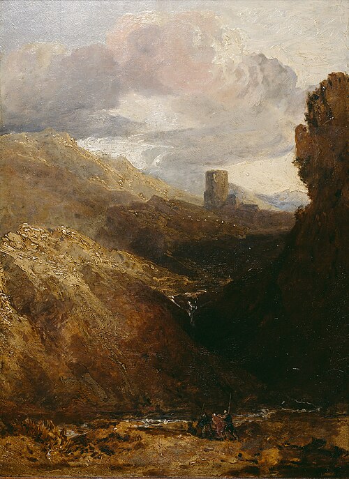 Château de Dolbadarn, 1800, Joseph Mallord William Turner
