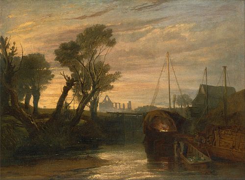 Newark Abbey, 1807, J. M. W. Turner