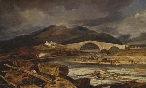 Tummel Bridge, Perthshire, 1802, J. M. W. Turner